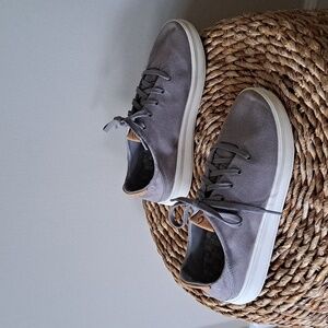 Olukai Womens Ki'ihele‎ Li Fog Gray Canvas Casual/Athleisure Sneakers Padded S-8